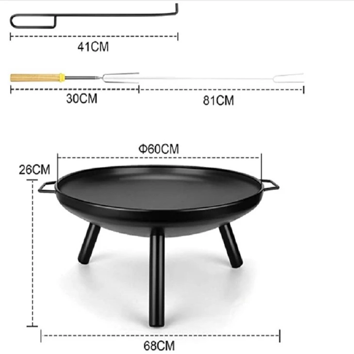 Garden Warming Outdoor Firepit Burner