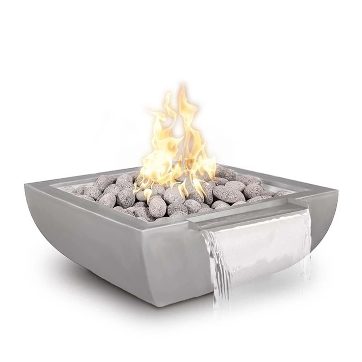 Outdoor Gas Burning Firepit