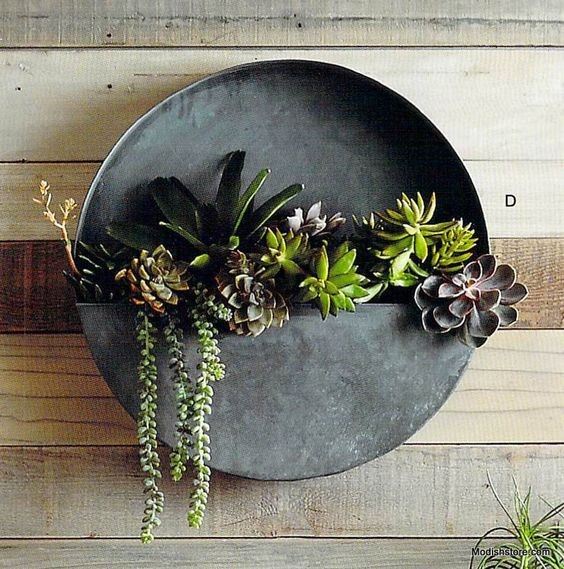 Planter Flower Pot Indoor Steel Pot