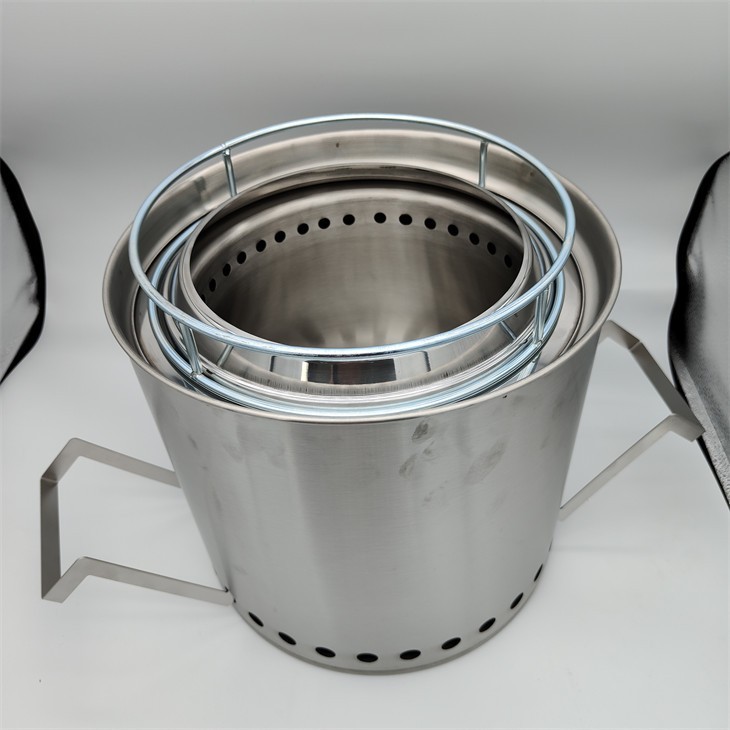 Steel Fire Pit Wood Burning Steel Solo Stove